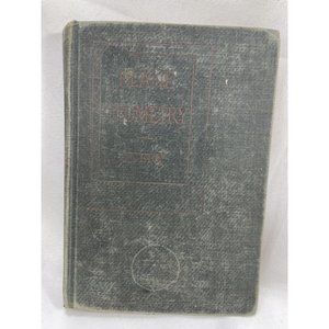 Vintage 1925 Math Textbook Plane Geometry By Royal A. Avery Ph.B. Hardcover Book